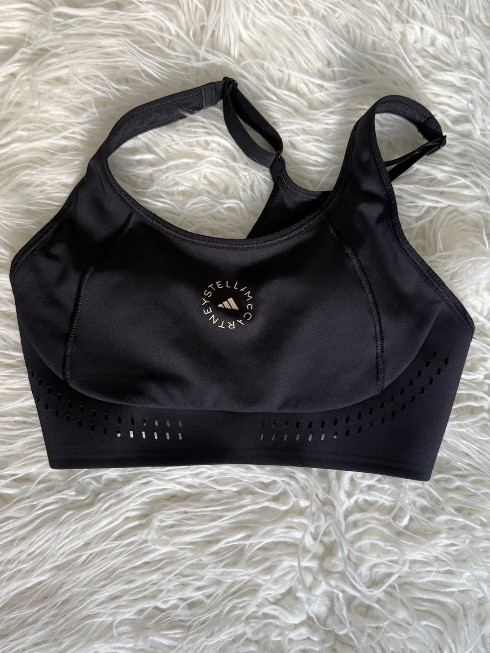 Adidas x Stella McCartney Black Sports Bra - Size XS